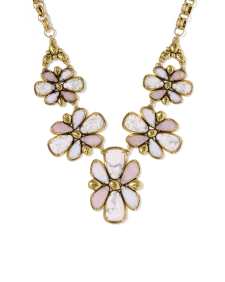 Jamie Vintage Gold Statement Necklace