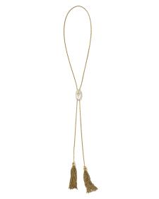 Wrangler® x Yellow Rose by Kendra Scott Vintage Gold Bolo Necklace
