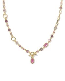 Mini Elisa Abbie Gold Convertible Strand Necklace 