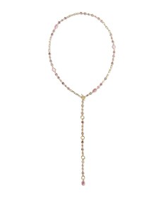 Mini Elisa Abbie Gold Convertible Strand Necklace 
