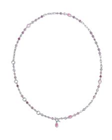Mini Elisa Abbie Silver Convertible Strand Necklace 