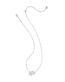 Celeste Cloud Silver Short Pendant Necklace