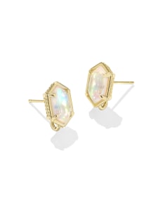 Hallie Gold Convertible Drop Earrings