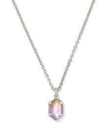 Hallie Silver Short Pendant Necklace