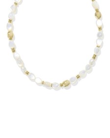 Melody Gold Beaded Strand Necklace