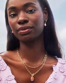 Hallie Gold Huggie Earrings