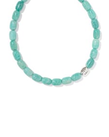 Beaded Vintage Silver Statement Collar Necklace