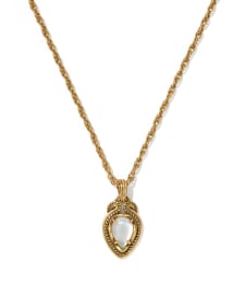 Tedi Vintage Gold Short Pendant Necklace