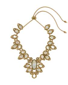 Tedi Vintage Gold Statement Necklace