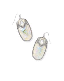 Darby Vintage Silver Drop Earrings