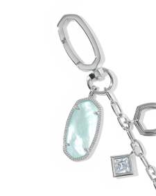Elle Silver Bag Charm 