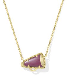 Cheer Gold Short Pendant Necklace