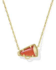Cheer Gold Short Pendant Necklace