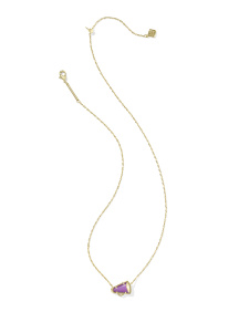 Cheer Gold Short Pendant Necklace