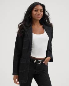 Wrangler® x Yellow Rose by Kendra Scott 70's Fitted Blazer