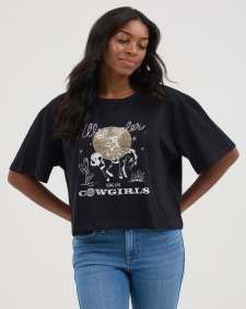 Wrangler® x Yellow Rose by Kendra Scott Cropped Graphic Tee