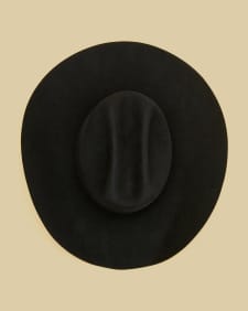 Premium Rabbit Felt Cattleman Hat