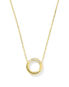 Brittany 18k Gold Vermeil Pendant Necklace
