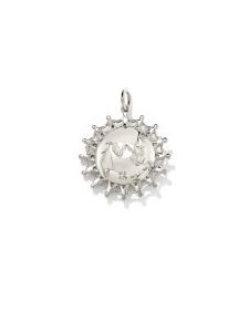 Children’s World Charm in Sterling Silver