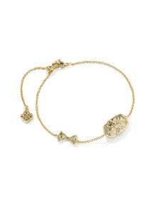 Kendra Scott x LoveShackFancy Bow Elaina Delicate Chain Bracelet