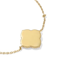 Dira 18k Gold Vermeil Metal Delicate Chain Bracelet