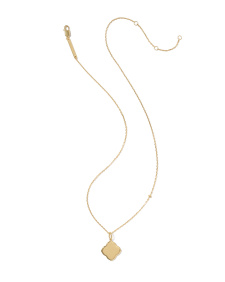 Dira 18k Gold Vermeil Metal Pendant Necklace