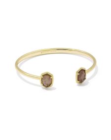 Daphne Gold Frame Cuff Bracelet
