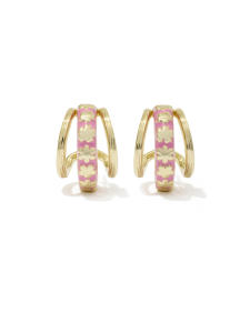 Jane Gold Huggie Earrings
