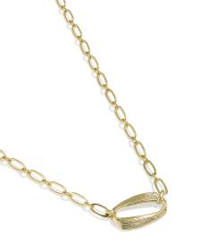 Kira Gold Short Pendant Necklace