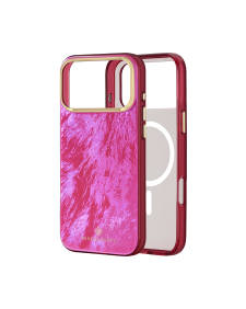 MagSafe® iPhone 17 Pro Max Pearlescent Raspberry Phone Case
