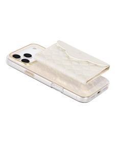 Magnetic Ivory Trifold Wallet