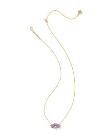 Lindy Rae Elisa Gold Short Pendant Necklace