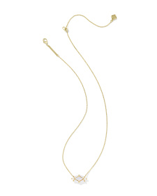 Lindy Rae Elisa Gold Short Pendant Necklace