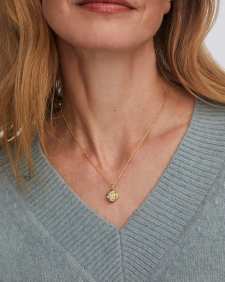 Mallory Rose Gold Multi Strand Necklace