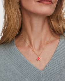 Mallory Rose Gold Multi Strand Necklace