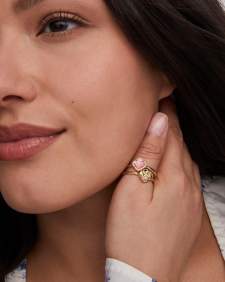 Mallory Rose Gold Ring Set