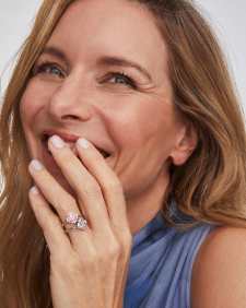 Mallory Rose Silver Ring Set