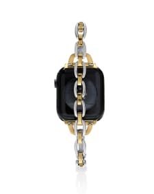 McClain Two Tone Polished Stainless Steel Watch Band