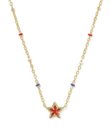 Mini Cassidy Gold Short Pendant Necklace
