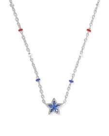 Mini Cassidy Silver Short Pendant Necklace
