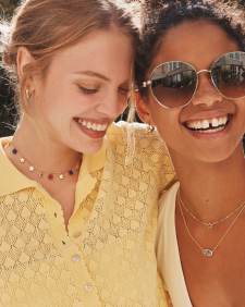 Camila Gold Strand Necklace