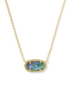 Elisa Gold Pendant Necklace
