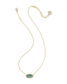 Elisa Gold Pendant Necklace