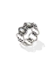 Joan Vintage Silver Band Ring