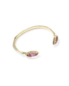 Ophelia Gold Cuff Bracelet