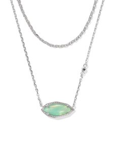 Ophelia Multi Silver Strand Necklace