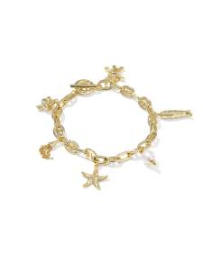 Parker Charm Gold Bracelet