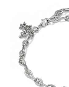 Parker Knot Vintage Silver Anklet