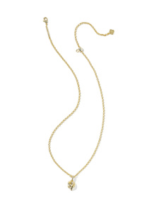 Parker Knot Gold Short Pendant Necklace