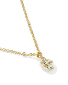Parker Knot Gold Short Pendant Necklace
